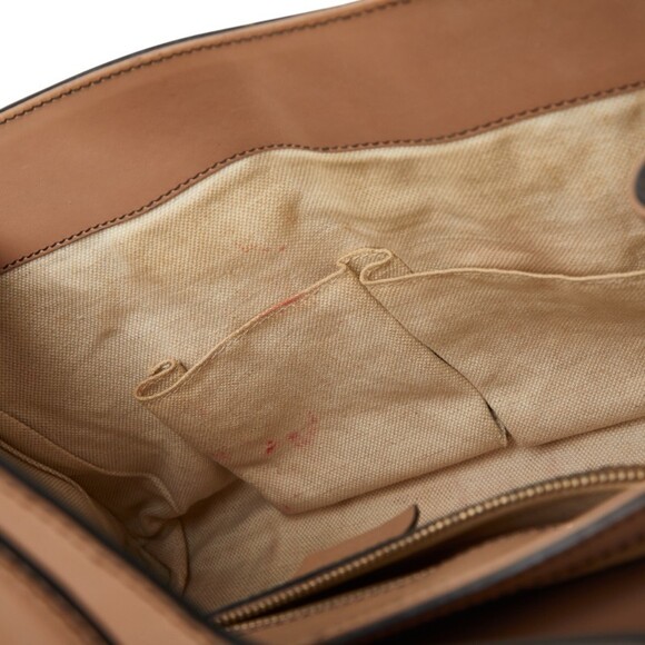 GUCCI Cream Leather Shoulder Bag - Picture 11 of 15